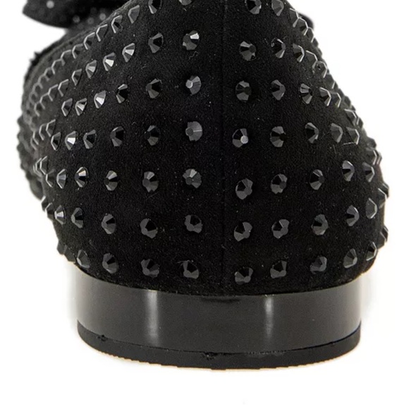 Kenneth Cole Reaction black embellished flats, size 7.5 - Picture 3 of 8